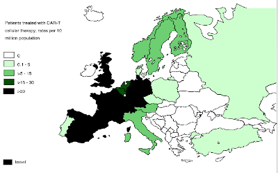 CAR-T in Europa nel 2019