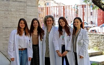 Jessica Rosati e il suo gruppo